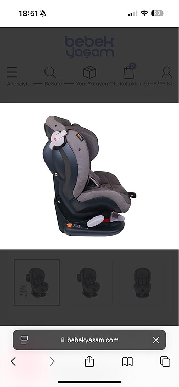 BeSafe oto koltuğu - Görsel 4
