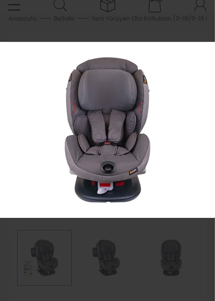 BeSafe oto koltuğu - Görsel 3