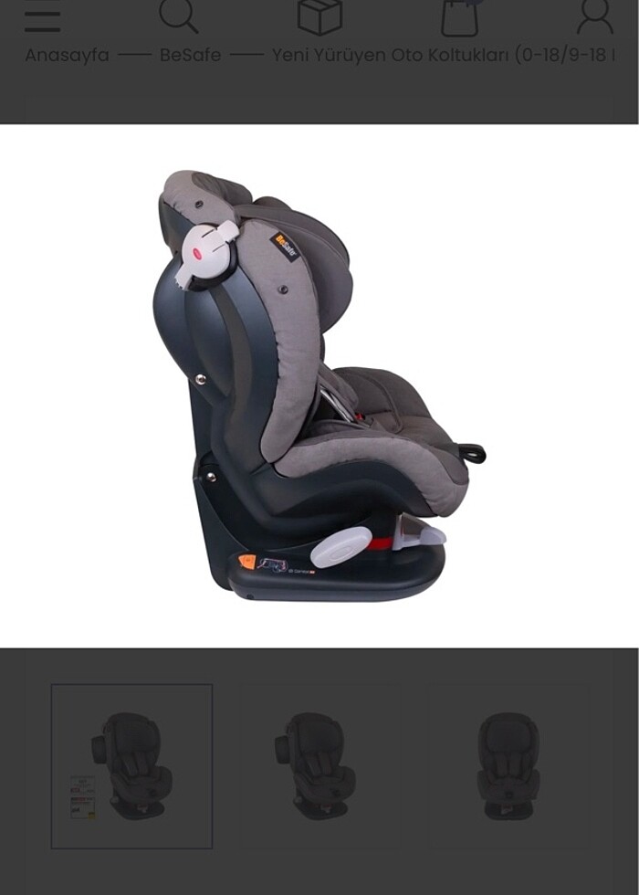 BeSafe oto koltuğu - Görsel 4