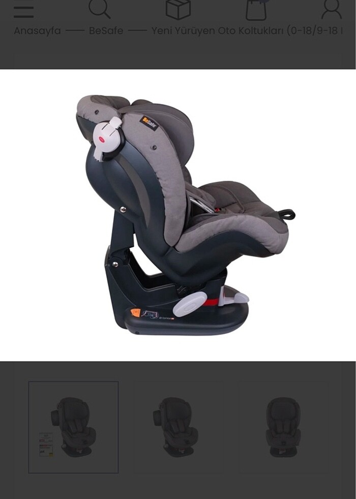 BeSafe oto koltuğu - Görsel 5
