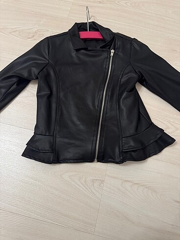 Zeyland çocuk deri ceket - Görsel 2