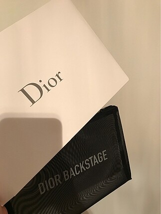  Beden siyah Renk Dior backstage pouch