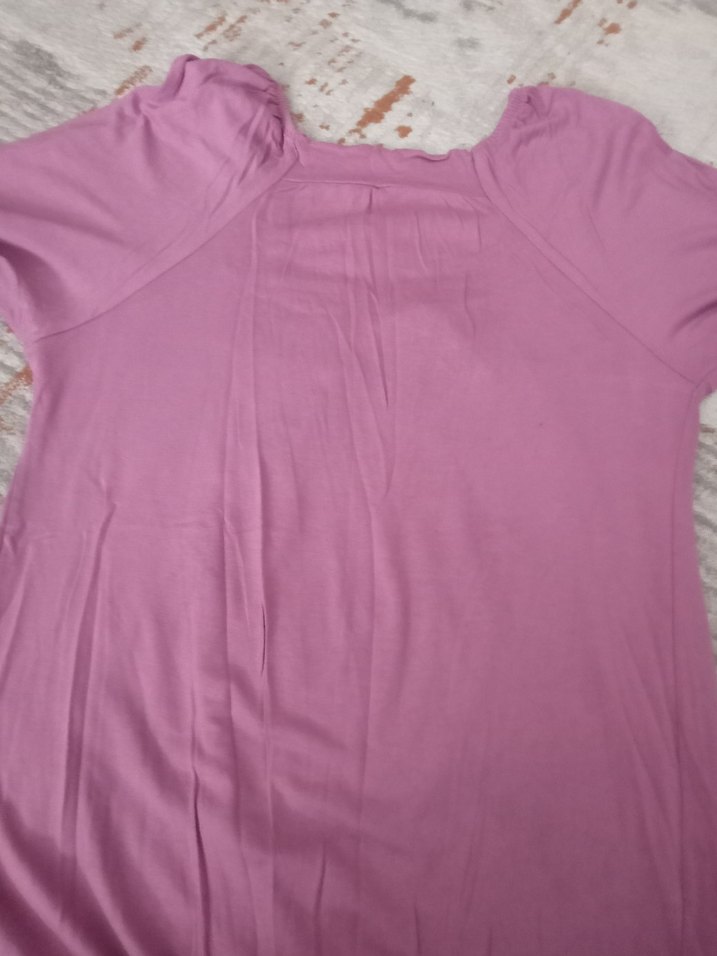 penye bluz Hamile Tişörtü - Görsel 2