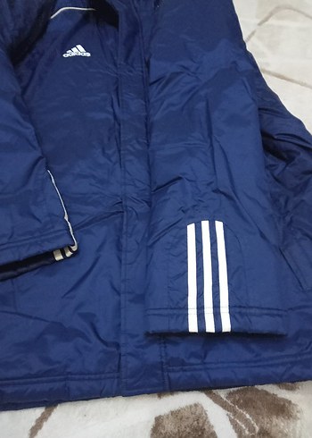 Erkek Lacivert Kapüşonlu Fermuarlı Yağmurluk mont - Görsel 7