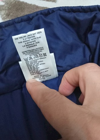 Erkek Lacivert Kapüşonlu Fermuarlı Yağmurluk mont - Görsel 9