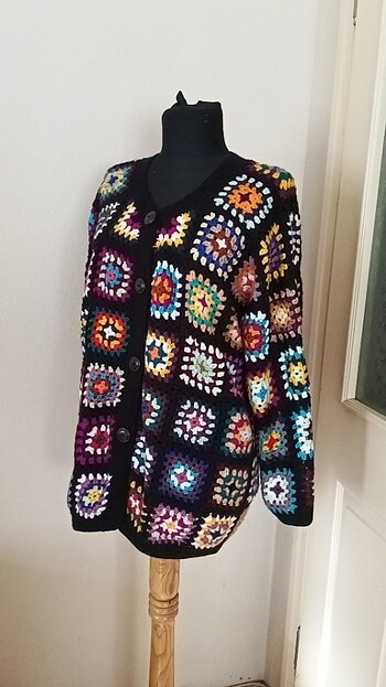 El işi örme hirka - Görsel 2