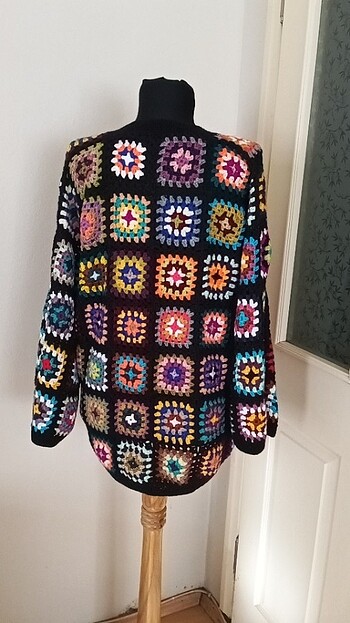 El işi örme hirka - Görsel 4