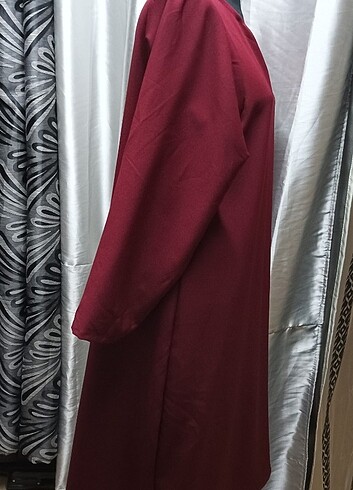 44 Beden bordo Renk Likralı kumaştan 