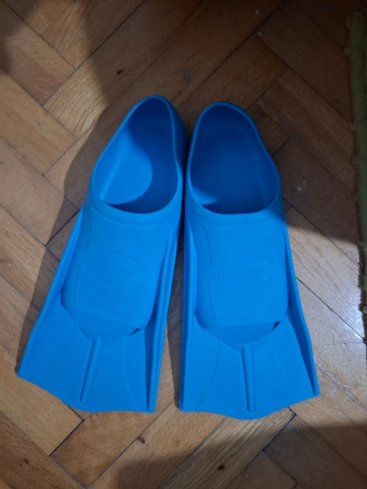 Mavi Erkek Kauçuk Su Ayakkabısı Velcro - Görsel 2