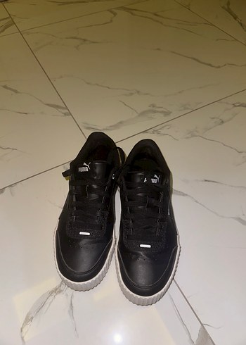 Puma Siyah Platform Topuklu Puma Spor Ayakkabı