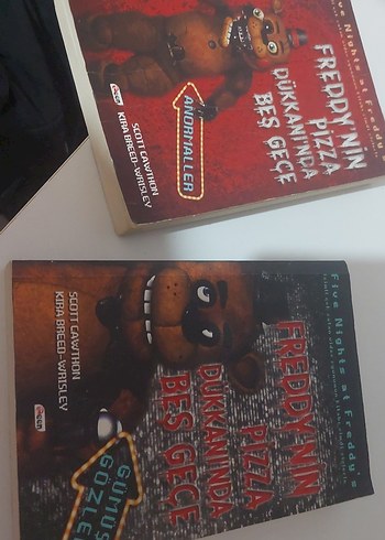 Freddy'nin Pizza Dükkanında Beş Gece 1 ve 2 fnaf kitap - Görsel 2