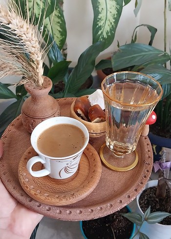 H&M Home Ahşap Tabak ve Vazo Seti