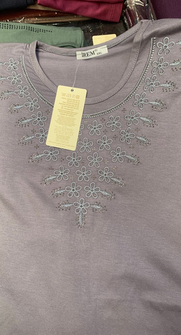 Büyük beden kadın bluz - Görsel 2