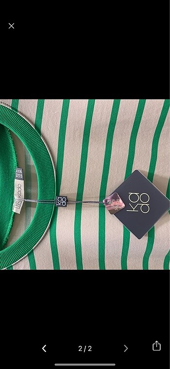 Tesettür büyük beden 54beden çzigili tunik - Görsel 2