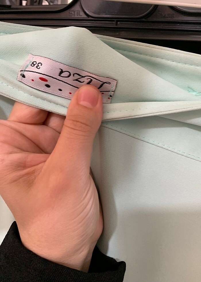 Krep kumaş etek pantolon - Görsel 3