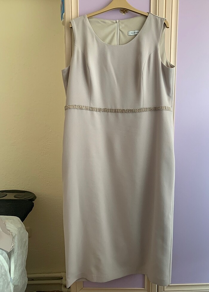 Tesettür ceketli anne abiye - Görsel 5