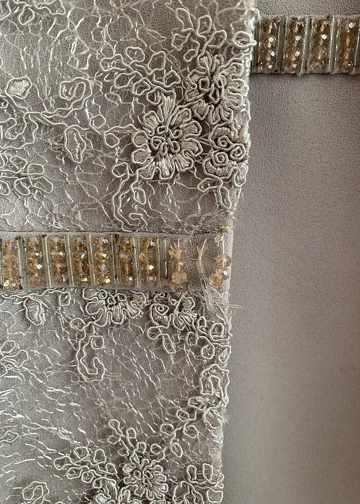 Tesettür ceketli anne abiye - Görsel 4