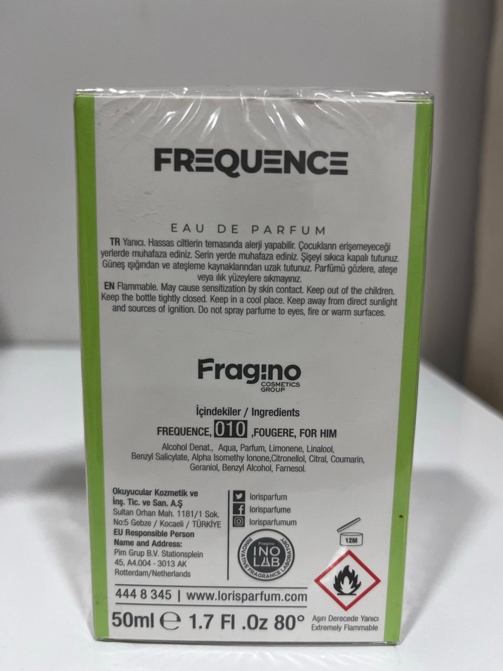 Loris Frequence Fougere Erkek Parfümü 50ml - Görsel 2