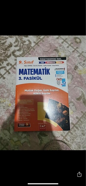  Beden Renk 9. Sınıf matematik çap fasikül