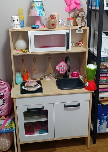 IKEA ahşap mutfak - Görsel 6