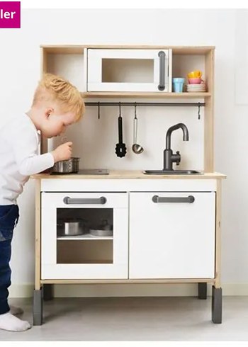 IKEA ahşap mutfak - Görsel 2