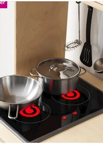 IKEA ahşap mutfak - Görsel 3