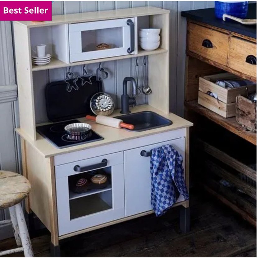 IKEA ahşap mutfak - Görsel 4