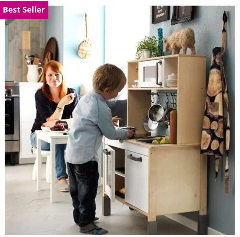 IKEA ahşap mutfak - Görsel 5