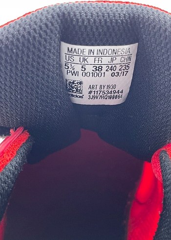 Kadın Kırmızı Bağcıklı Spor Ayakkabı - Görsel 2