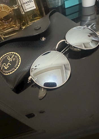 Ray-Ban Parlak Gri Yuvarlak Kadın Gözlüğü - Görsel 2