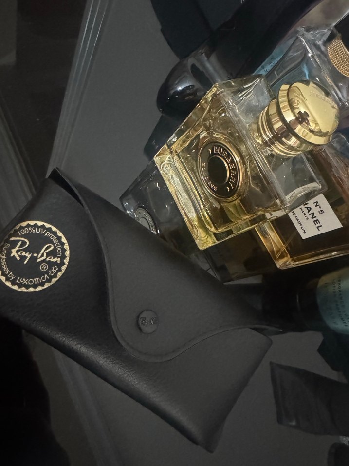 Ray-Ban Parlak Gri Yuvarlak Kadın Gözlüğü - Görsel 3