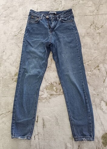Yüksek bel jean