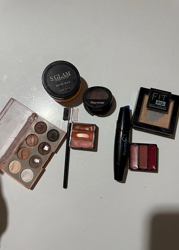 Koyu Kahverengi Makyaj Seti - Görsel 6