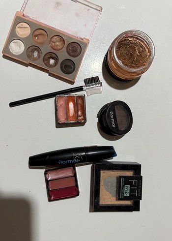 Koyu Kahverengi Makyaj Seti - Görsel 2