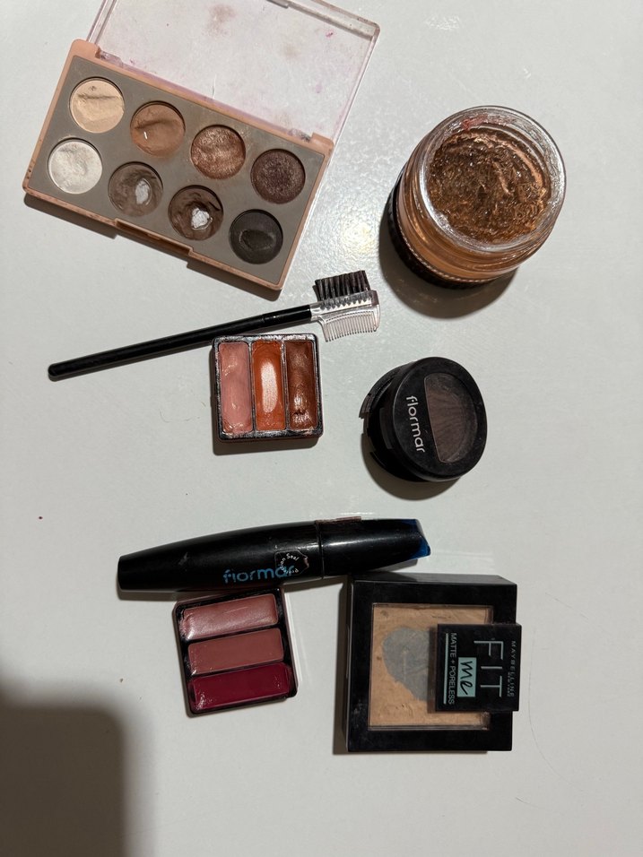 Koyu Kahverengi Makyaj Seti - Görsel 2