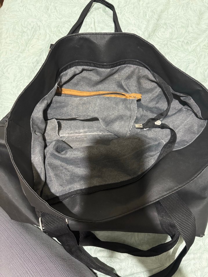 Kilitli Siyah Kadın Günlük Çanta - Görsel 2