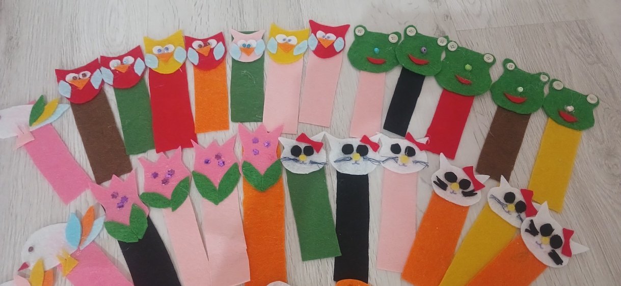 Keçe Kitap Ayracı  Sınıf Dağıtımı / Ramazan Hediyelik - Görsel 2