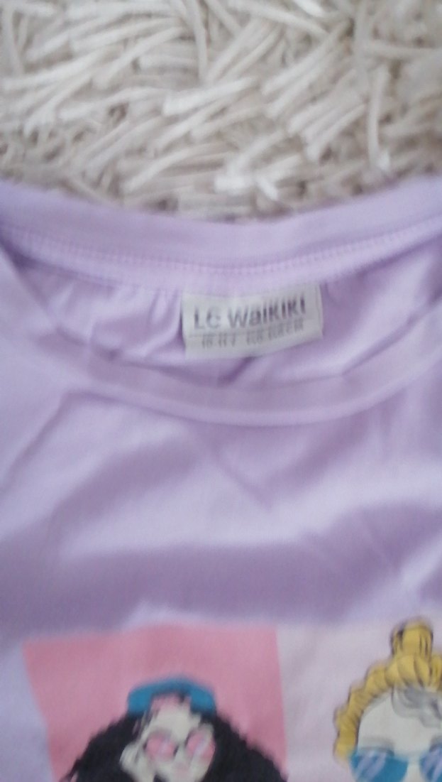 Kız Çocuk kız baskılı tişort - Görsel 2