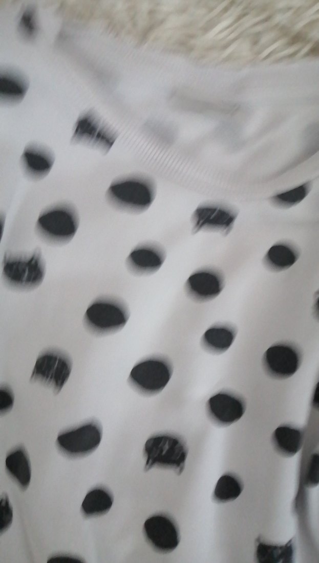 Kız çocuk Beyaz Gri Baskılı Pamuklu Sweatshirt - Görsel 2