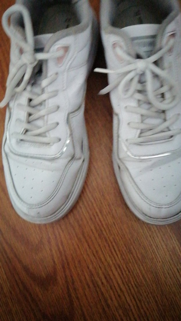 Beyaz Bağcıklı Kadın Spor Ayakkabı - Görsel 3