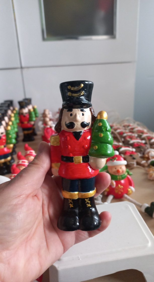 Renkli Kırmızı Asker Biblo - Görsel 2