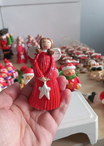 Kırmızı Elbise Melek Biblo - Görsel 2