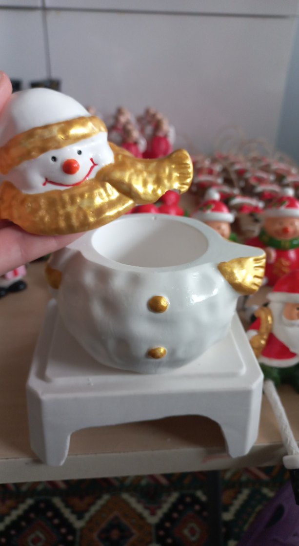 Beyaz Renkli Kar Adam Biblosu - Görsel 2