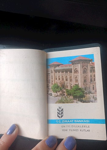 Yeşil Vintage Erkek Cüzdanı 1969 Baskılı - Görsel 6