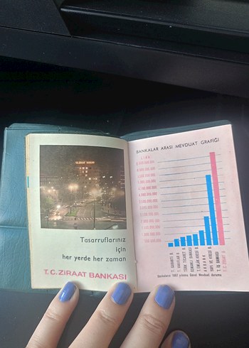 Yeşil Vintage Erkek Cüzdanı 1969 Baskılı - Görsel 5