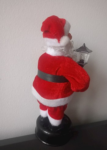 Renkli Vintage Noel Baba Biblosu - Görsel 7