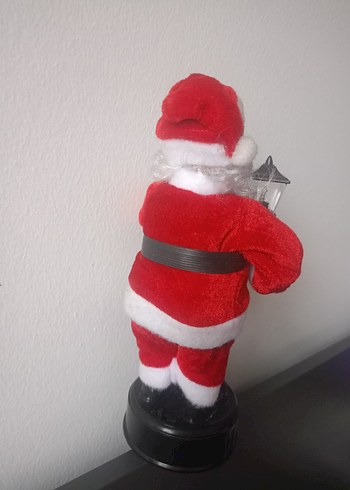 Renkli Vintage Noel Baba Biblosu - Görsel 5