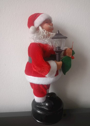 Renkli Vintage Noel Baba Biblosu - Görsel 2