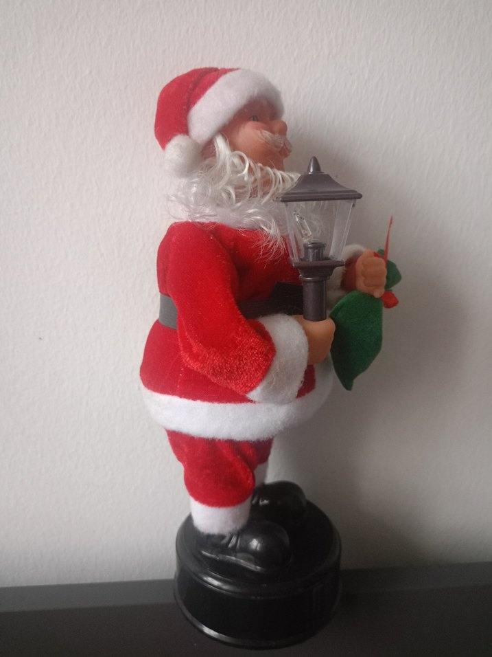 Renkli Vintage Noel Baba Biblosu - Görsel 2