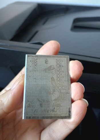 Vintage Metal Kibrit Kabı - Görsel 3